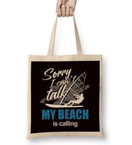 Beach Windsurfing Ocean Wave Windsurfer Sailboarding Surfing Bez Çanta Uzun Saplı