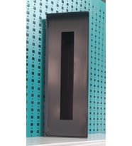 Açılı Diafon 15x42,5x10,5 Ap5 Zil Paneli, Metal Yön Çevirme Ve Koruma Kutusu Antrasit