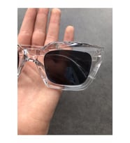 Cat Eye Kristal Şeffaf Kadın Güneş Gözlüğü