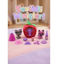 Sevimli Miniş Köpekler ve Parti Aksesuar Oyun Seti (2 Figürlü)