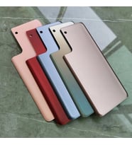 Samsung Galaxy S21 Plus G996 İle Uyumlu Arka Pil Kapak (Gümüş)