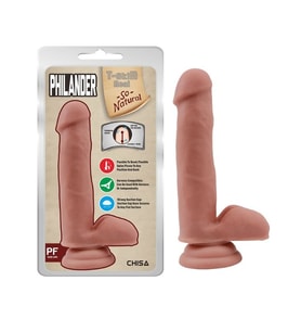 Philander 18cm Kıkırdaklı Gerçekçi Dildo