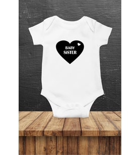 Baby Sister Özel Tasarım Bebek Zıbın Pamuklu Çıtçıtlı Body