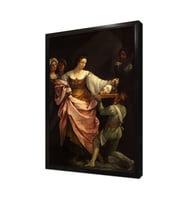 Salome Saint Jean Baptiste Çerçeveli Mdf Tablo