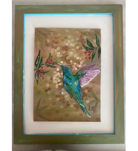 A Bird from Heaven (Cennetten Bir Kuş) (Çok Renkli-Naturel)