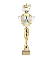 ODAK KUPA - Figürlü Kupalar - At / Binici Figürlü Kupalar FG-088 A - 66 cm
