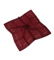 Mısırlı Eşarpları Kristal Devore Eşarp (Bordo)