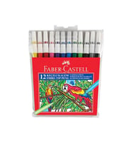 Faber Castell Keçeli Kalem 12Li Poşet 155130