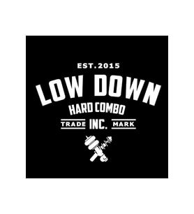 Low Down Hard Combo Arka Cam Sticker 40*31 Cm