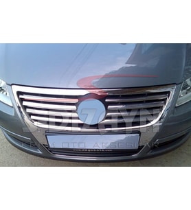 VW Passat B6 Krom Ön Panjur 8 Prç 2005-2011