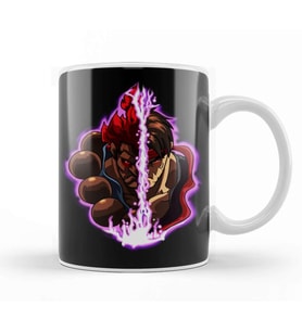 Street Fighter Satsui No Hado Kupa Bardak Porselen