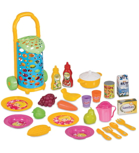 Candy & Ken Pazar Arabası - Mutfak Setleri - Ev Oyuncak Setleri