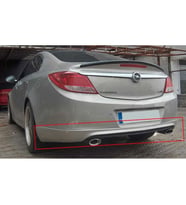 Opel İnsignia Opc Line Arka Ek Mat Siyah Plastik 2008 2009 2010 2011 2012 2013 Makyajsız Kasa