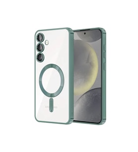 Galaxy S23 Plus Kılıf Kross Magneticsafe Kapak - Koyu Yeşil