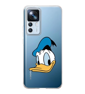 Xiaomi Mi 12t  Kamera korumalı Kapak Donald Duck Tasarımlı  Şeffaf Kılıf