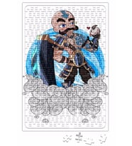 Braaum Aang League of Legends Crossover Puzzle 240 Parça Yapboz