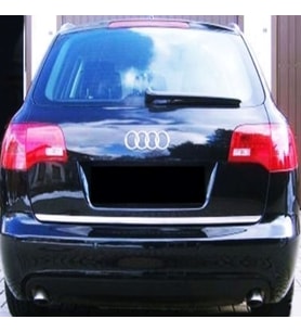 Audi A4 Krom Bagaj Alt Çıtası 2000-2008 Arası Paslanmaz Çelik