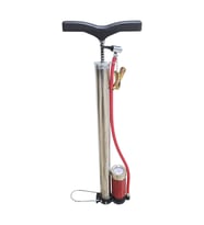 Fixonic B.H.D BHD00324 T Saplı Saatli Krom Hava El Pompası 60cm (Kırmızı)