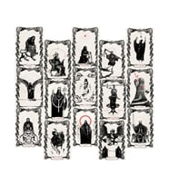 Orora Gothic Tarot Poster Duvar Kağıdı Seti-15li-230g-A5