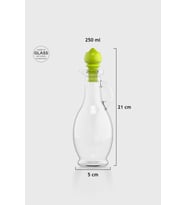 Renga Kibele 250 ml Yeşil Kapaklı Cam Yağlık 151024
