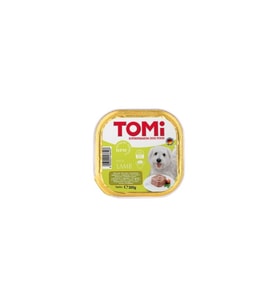 Tomi Köpek Kuzu Etli Pate Alüminyum Yaş Mama 300gr (pate)