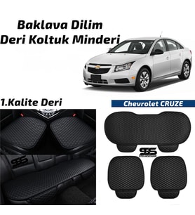 Chevrolet CRUZE Siyah Deri Oto Koltuk Minderi