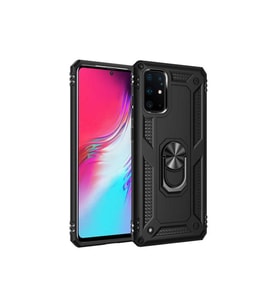 Samsung Galaxy S20 Plus Uyumlu Kılıf Zore Vega Kapak (Siyah)