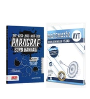 Bilgi Sarmal AYT Matematik Deneme ve AKM Paragraf Soru Bankası Seti 2 Kitap
