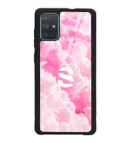 Samsung A71 Uyumlu Spoyi Tasarımlı Glossy Telefon Kılıfı