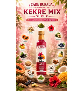 Dr. Bronos - Kekre-Mix Şurup 250 Ml (Mate, Açai, Mango, Papaya, Tarçın..)