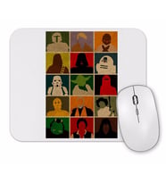 Star Wars Personagens Mouse Pad