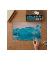 Buzullar - Kutup Tasarımı 240 parça Ahşap Puzzle Ahşap Kutuda MP08533
