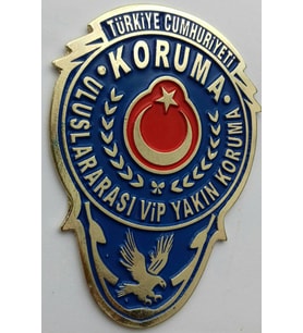 YAKIN KORUMA CÜZDAN ROZETİ (METAL)-SATIN/AL,YAKIN KORUMA KIMLIK KARTLI PERSONELE SATILIR.-SIVILE SATILMAZ