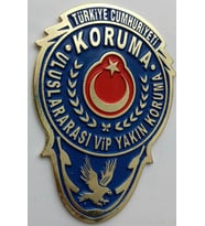 YAKIN KORUMA CÜZDAN ROZETİ (METAL)-SATIN/AL,YAKIN KORUMA KIMLIK KARTLI PERSONELE SATILIR.-SIVILE SATILMAZ
