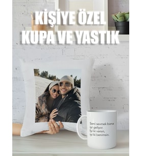 Kişiye Özel Yastık ve Kupa