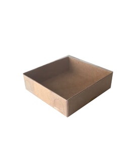Asetat Kutu Altı Karton 7X7X2.2 CM (50 Adet)  Kraft