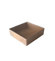 Asetat Kutu Altı Karton 7X7X2.2 CM (50 Adet)  Kraft