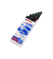 Edding Asetat Kalemi Permanent S Seri 0.3 MM Yeşil Cd Kalemi (10 Lu Paket)