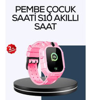 S10 Akıllı Çocuk Saati Çift Yönlü Konuşma Sos Fonksiyonu