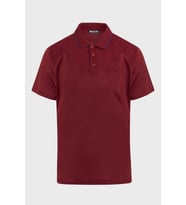 Hatemoğlu Bordo Regular Fit %100 Pamuk Merserize Polo Yaka Tişört