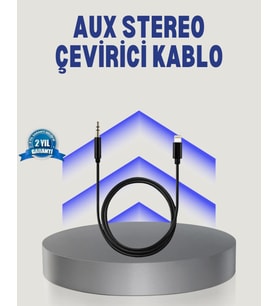 iPhone Lightning 3.5mm Aux Çevirici Kablo JH-023 Stereo Ses Aktarıcı