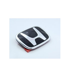 Honda Civic Uyumlu Siyah Renk Direksiyon Logosu