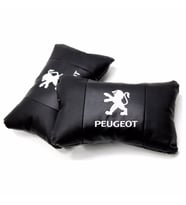 Peugeot 207 koltuk koltuk kılıf uyumlu yastık - araç logo ve marka nakışlı 2li set
