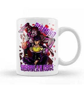 Jojo Bizarre Adventures Josuke is Unbreakable Kupa Bardak Porselen