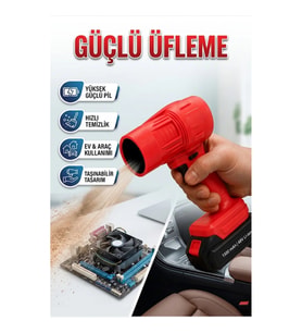 Kablosuz Elektrikli Toz Üfleyici – Kompakt ve Ergonomik Temizlik Cihazı