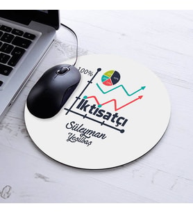 İsimli İktisatçılara Özel Yuvarlak Mousepad