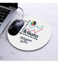 İsimli İktisatçılara Özel Yuvarlak Mousepad
