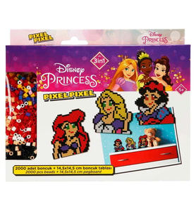 3in1 NessiWorld Princess Pixel Pixel Boncuk Aktivite ve Oyuncak Seti S00005169