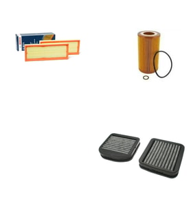 Bosch Filtre Bakım Seti Mercedes S Serisi S 500 W220 2002-2005 245 Beygir Benzin Hava + Yağ f. + Polen Filtre Sardes
