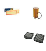 Bosch Filtre Bakım Seti Mercedes S Serisi S 500 W220 2002-2005 245 Beygir Benzin Hava + Yağ f. + Polen Filtre Sardes